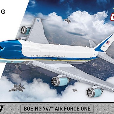 Cobi Τουβλάκια Boeing 747 Air Force One για 7+ Ετών 1087τμχ