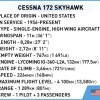 Cobi Τουβλάκια Cessna 172 Skyhawk για 7+ Ετών 160τμχ