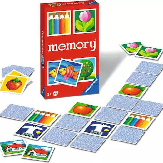 Επιτραπέζιο Παιχνίδι Memory για 1+ Παίκτες 3+ Ετών (EN) Ravensburger