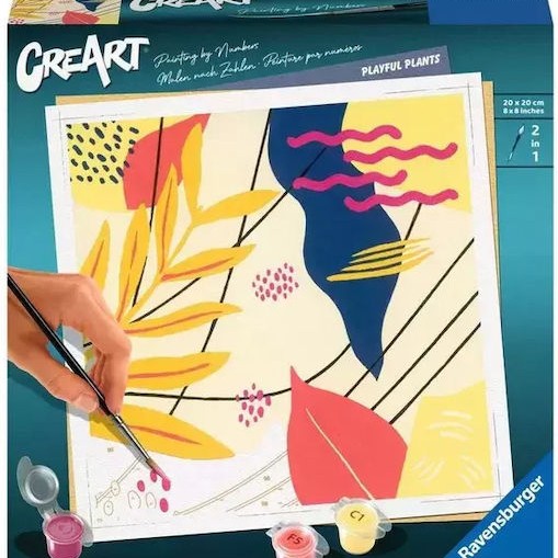 Ravensburger Paint By Numbers Fun Plants