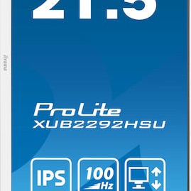 Iiyama ProLite XUB2292HSU-W6 IPS Monitor 22
