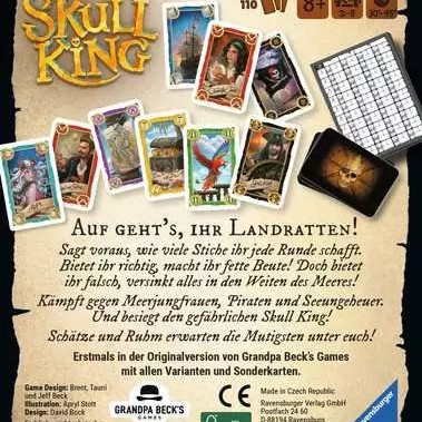 Επιτραπέζιο Παιχνίδι Skull King για 2-8 Παίκτες 8+ Ετών (GER) Ravensburger