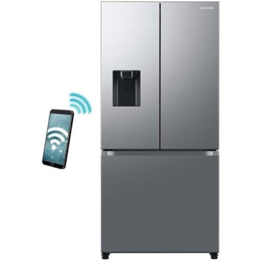 Samsung Ψυγείο Ντουλάπα 495lt NoFrost Υ177.6xΠ81.7xΒ71.5εκ. Inox RF50C530ES9/EF