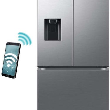 Samsung Ψυγείο Ντουλάπα 495lt NoFrost Υ177.6xΠ81.7xΒ71.5εκ. Inox RF50C530ES9/EF