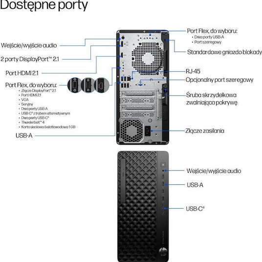HP Tower G1i Gaming Desktop PC (Ultra 7-265/16GB DDR5/1.0TB SSD/W11 Pro)