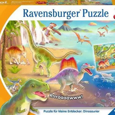 Παιδικό Puzzle Δεινόσαυροι για 3+ Ετών 24pcs Ravensburger