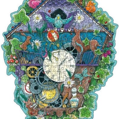 Ξύλινο Παιδικό Puzzle Ρολόι 300pcs Ravensburger