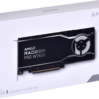 AMD Radeon Pro W7600 8GB GDDR6 Κάρτα Γραφικών