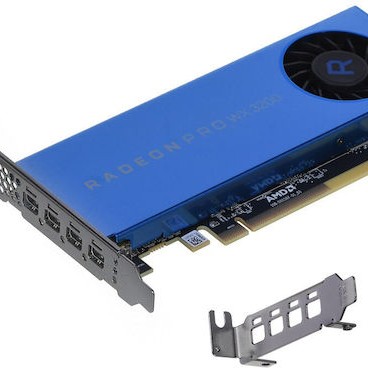 AMD Radeon Pro WX 3200 4GB GDDR5 Κάρτα Γραφικών