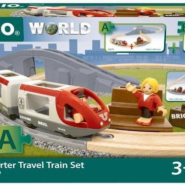 Brio Toys Starter Travel Σετ με Τρενάκι για 3+ Ετών