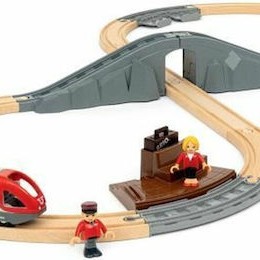 Brio Toys Starter Travel Σετ με Τρενάκι για 3+ Ετών