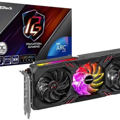 ASRock ARC A770 16GB GDDR6 Phantom Gaming D Κάρτα Γραφικών