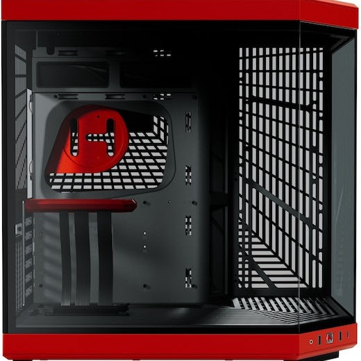 HYTE Y70 Midi Tower Κουτί Υπολογιστή με Πλαϊνό Παράθυρο Black Cherry