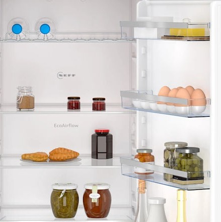 Neff Εντοιχιζόμενος Ψυγειοκαταψύκτης 290lt NoFrost Υ193.5xΠ55.8xΒ54.8εκ. Λευκός KI7962FD0