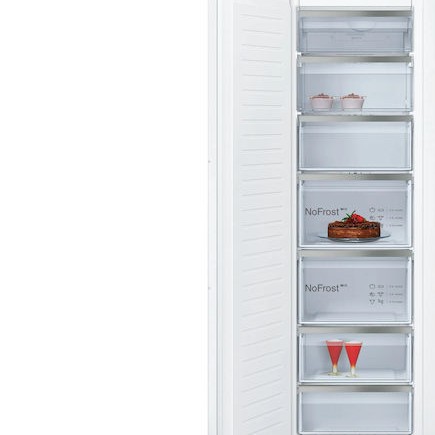 Neff Εντοιχιζόμενος Όρθιος Καταψύκτης 212lt