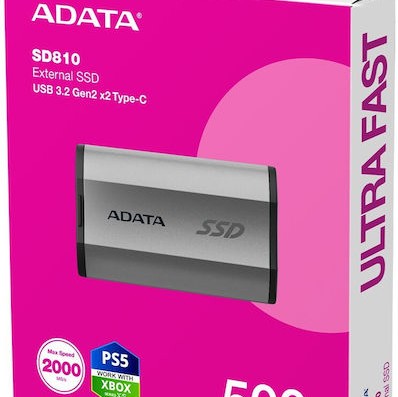 Adata SD810 USB 3.2 Εξωτερικός SSD 500GB 2.5