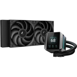 Deepcool Mystique 240 Υδρόψυξη Επεξεργαστή Διπλού Ανεμιστήρα 120mm για Socket AM4/AM5/1700/1200/115x