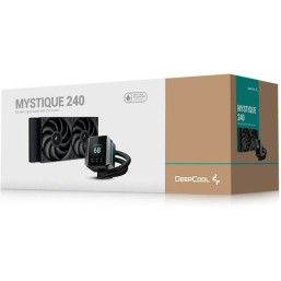 Deepcool Mystique 240 Υδρόψυξη Επεξεργαστή Διπλού Ανεμιστήρα 120mm για Socket AM4/AM5/1700/1200/115x