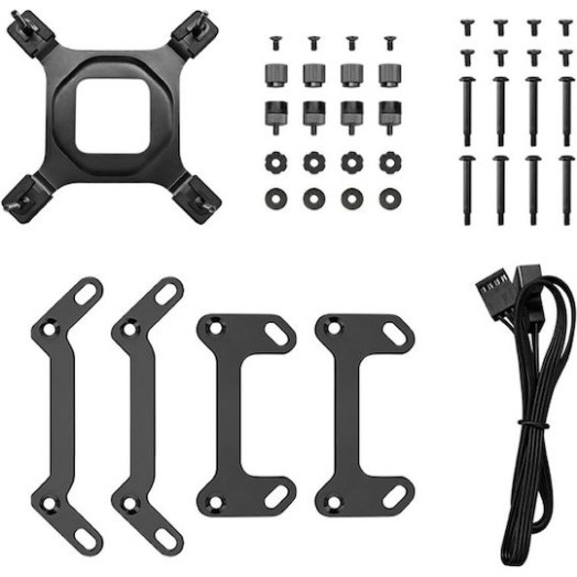 Deepcool Mystique 240 Υδρόψυξη Επεξεργαστή Διπλού Ανεμιστήρα 120mm για Socket AM4/AM5/1700/1200/115x