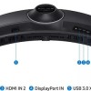 Samsung Odyssey G9 G95C Ultrawide VA HDR Curved Gaming Monitor 49