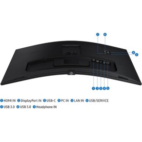 Samsung ViewFinity S65UC VA HDR Curved Monitor 34