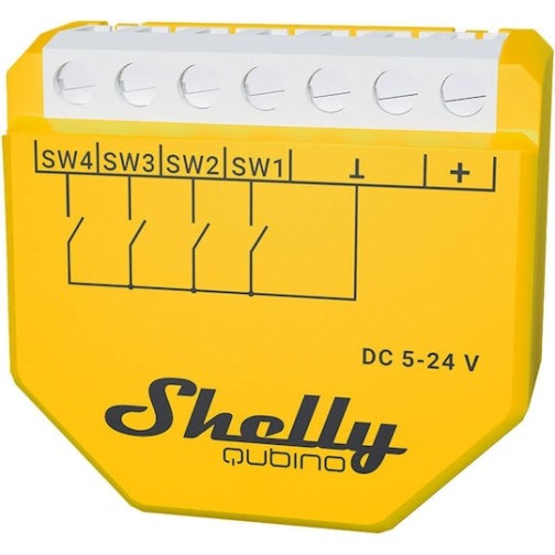 Shelly Wave I4 DC Ενδιάμεσος Διακόπτης