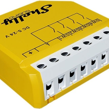 Shelly Wave I4 DC Ενδιάμεσος Διακόπτης