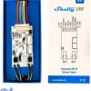 Shelly Plus Uni Smart Ενδιάμεσος Διακόπτης Wi-Fi