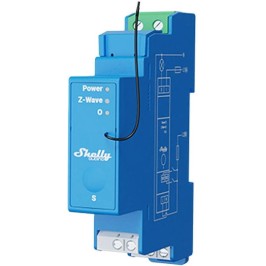 Shelly Ρελέ Ράγας Ισχύος 16A με Τάση 240V WavePro1