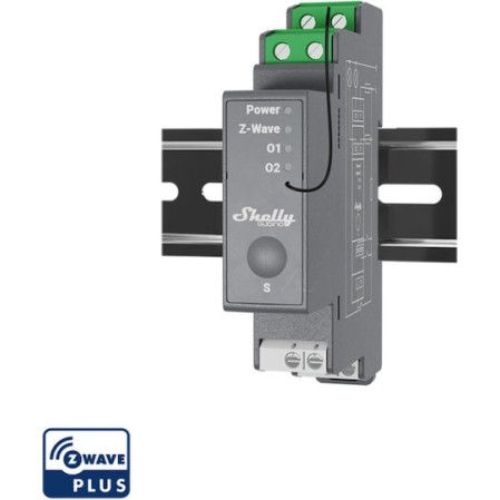 Shelly Qubino Pro 2 WavePro2 Ενδιάμεσος Διακόπτης