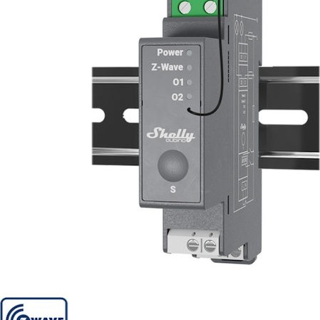 Shelly Qubino Pro 2 WavePro2 Ενδιάμεσος Διακόπτης