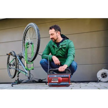 Einhell Τρόμπα Αυτοκινήτου Pressito με Καλώδιο Αναπτήρα 12V (Χωρίς Μπαταρία)