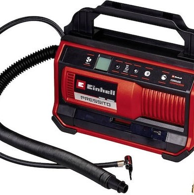 Einhell Τρόμπα Αυτοκινήτου Pressito με Καλώδιο Αναπτήρα 18V (Χωρίς Μπαταρία)