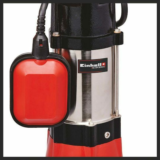 Einhell GC-DP 5010 G Μονοφασική Αντλία Ακαθάρτων / Λυμάτων 0.67hp με Φλοτέρ 4171421