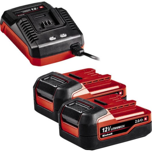 Einhell TE-CD 12/1 Li-i Κρουστικό Δραπανοκατσάβιδο Μπαταρίας 12V 2x2Ah