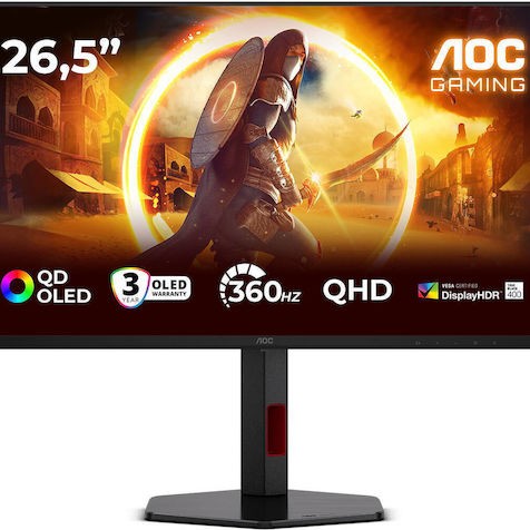 AOC Q27G4SDR OLED HDR Gaming Monitor 26.5