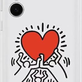 Samsung Back Cover Πλαστικό Σετ με Τζαμάκι Λευκό (Samsung S24+)