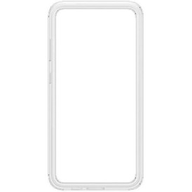 Samsung Back Cover Πλαστικό Σετ με Τζαμάκι Λευκό (Samsung S24+)