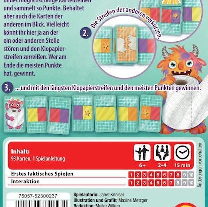 Επιτραπέζιο Παιχνίδι Monsterrolle για 2-4 Παίκτες 6+ Ετών (GER) Schmidt Spiele