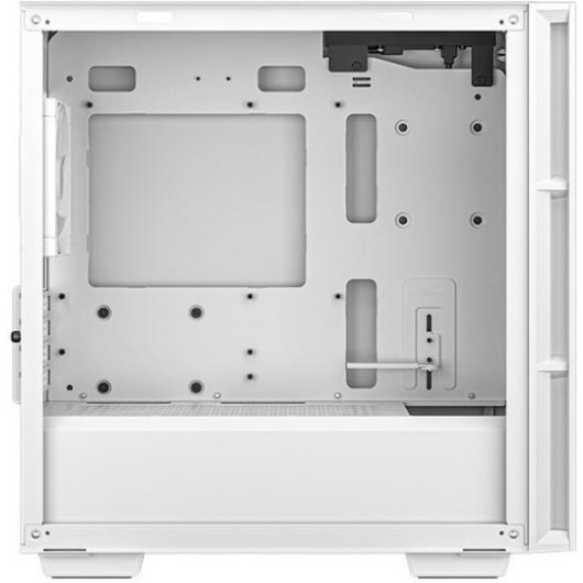 Deepcool CH360 Micro Tower Κουτί Υπολογιστή με Πλαϊνό Παράθυρο και RGB Φωτισμό Λευκό