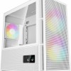 Deepcool CH360 Digital Gaming Micro Tower Κουτί Υπολογιστή με Πλαϊνό Παράθυρο Λευκό