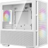 Deepcool CH360 Digital Gaming Micro Tower Κουτί Υπολογιστή με Πλαϊνό Παράθυρο Λευκό