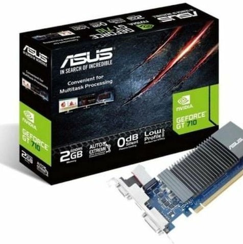 Asus GeForce GT 710 2GB GDDR3 Evo Κάρτα Γραφικών