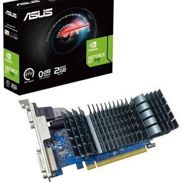 Asus GeForce GT 710 2GB GDDR3 Evo Κάρτα Γραφικών