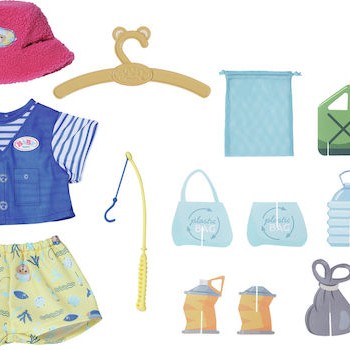 ZAPF Creation Baby Born Ρουχαλάκια Teddy Angler Outfit