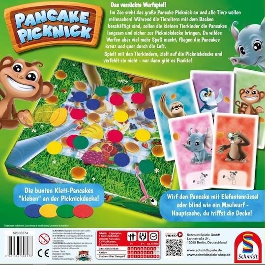 Επιτραπέζιο Παιχνίδι Pancake Picknick για 2-4 Παίκτες 5+ Ετών (GER) Schmidt Spiele