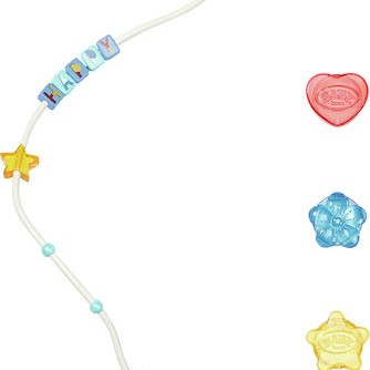 ZAPF Creation Baby Born Magic Happy Birthday Πιπίλα για 3+ Ετών