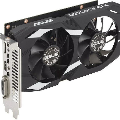 Asus GeForce RTX 3050 6GB GDDR6 Dual OC Κάρτα Γραφικών