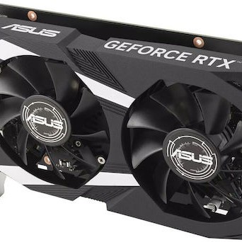 Asus GeForce RTX 3050 6GB GDDR6 Dual OC Κάρτα Γραφικών