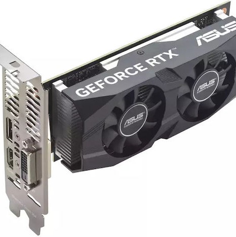 Asus GeForce RTX 3050 6GB GDDR6 LP BRK OC Edition Κάρτα Γραφικών